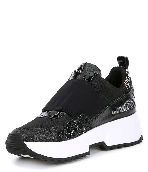 dames snekers zwart stockwr en ligne michael kors|Michael Kors slip on sneakers.